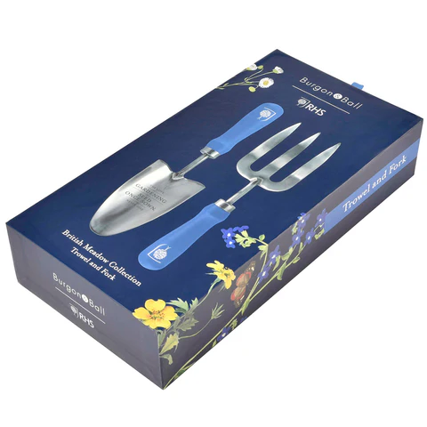 Burgon & Ball British Meadow Trowel & Fork Set