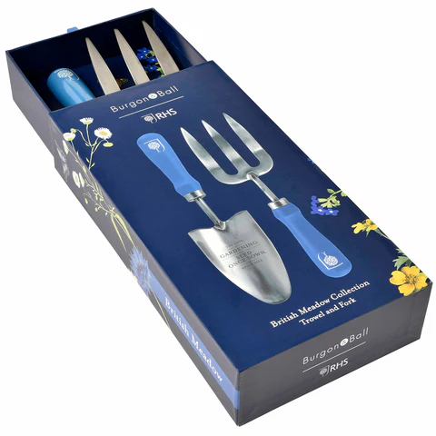 Burgon & Ball British Meadow Trowel & Fork Set