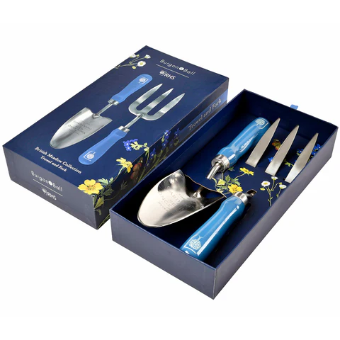 Burgon & Ball British Meadow Trowel & Fork Set