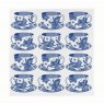 Thornback & Peel Tea Cup Set of 4 Napkins