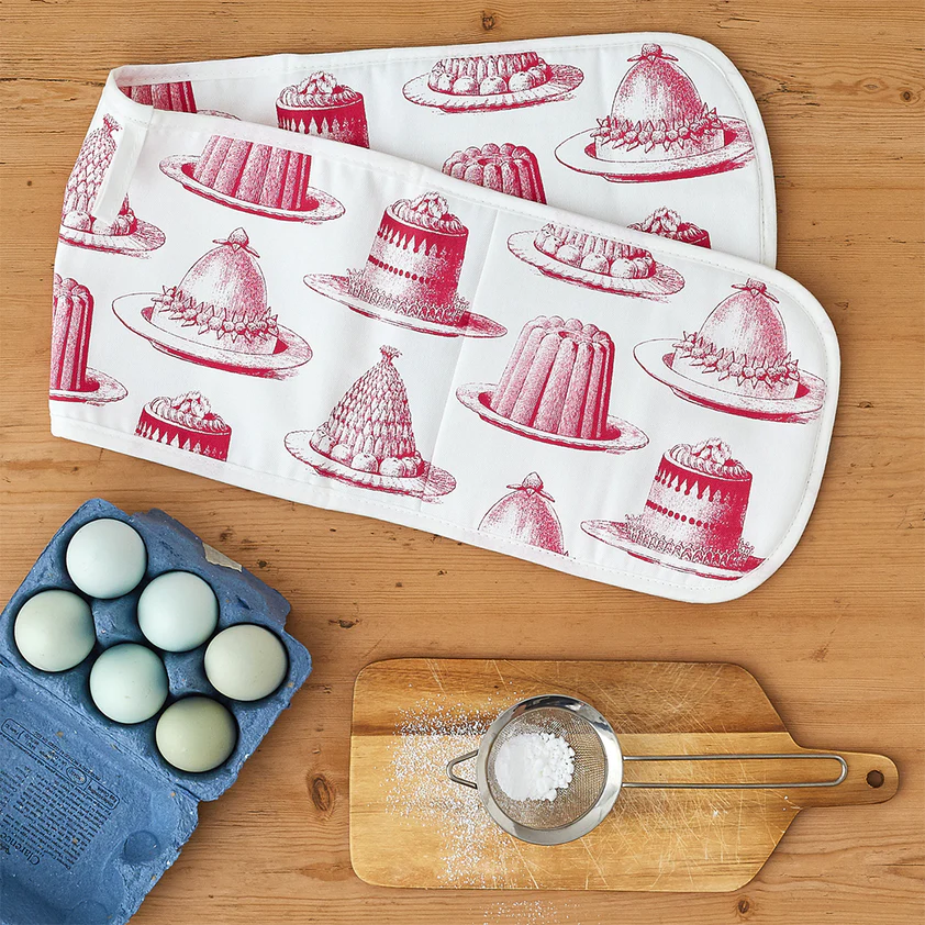 Thornback & Peel Jelly & Cake Double Oven Gloves