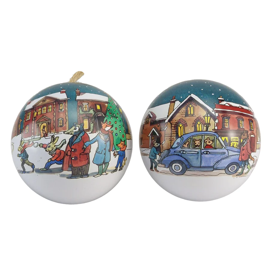 Emma Bridgewater Winter Scene Bauble Assorted