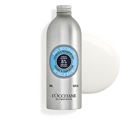 L'Occitane Shea Butter Bubble Bath Aluminium 500ml