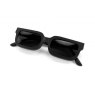 Newgate London Mole Feisty Sunglasses Matte Pale Grey/Black