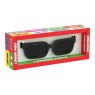 Newgate London Mole Feisty Sunglasses Matte Pale Grey/Black