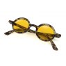 Newgate Moley Sunglasses Gloss Grey Tortoise Shell/Yellow