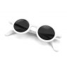 Newgate Moley Sunglasses Matte White/Black