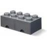 Lego 8-Stud Red Storage Brick Drawer