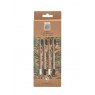 Full Circle Beauty  Clean & Green Bamboo Toothbrushes Pk4