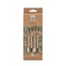 Full Circle Beauty  Clean & Green Bamboo Toothbrushes Pk4