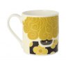 Orla Kiely Orla Kiely Striped Flower Yellow Mug 300ml