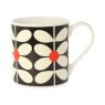 Orla Kiely Sixties Stem Navy Mug