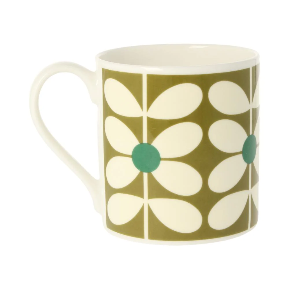 Orla Kiely Sixties Stem Olive Mug