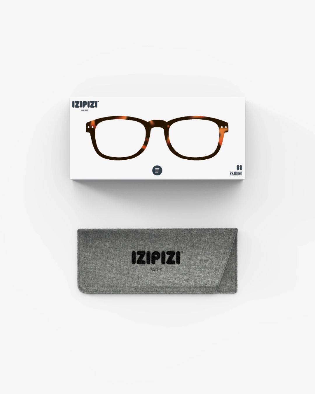 IZIPIZI #B Tortoise Reading Glasses