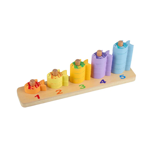 Orange Tree Toys Counting Fish