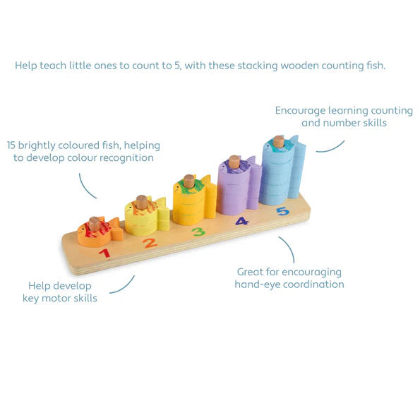 Orange Tree Toys Counting Fish