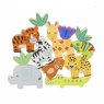 Orange Tree Jungle Stacking Animals