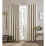 Sophie Allport Bee Oatmeal Fully Lined Blackout Eyelet Curtains