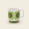 Orla Kiely Set of 4 Stacking Mugs Atomic Flower