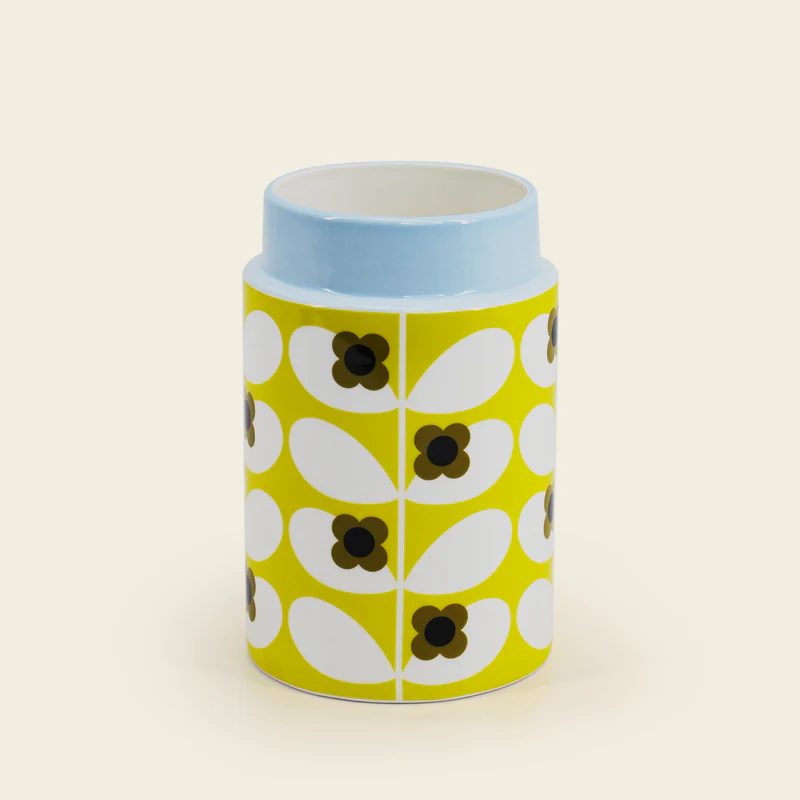 Orla Kiely Utensil Pot Wild Rose Stem Dandelion