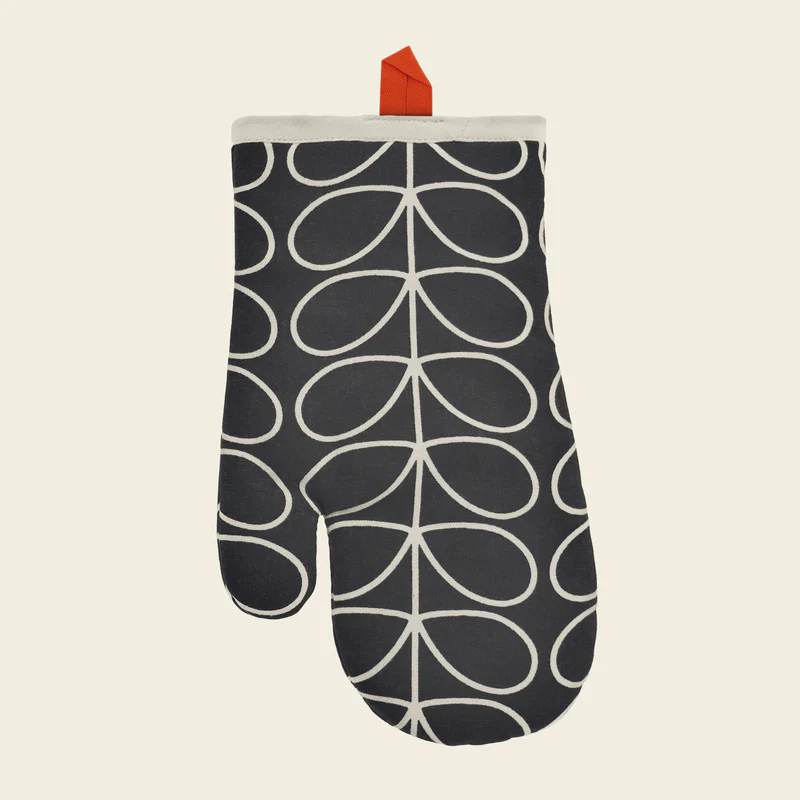 Orla Kiely Oven Mitt Linear Stem Slate