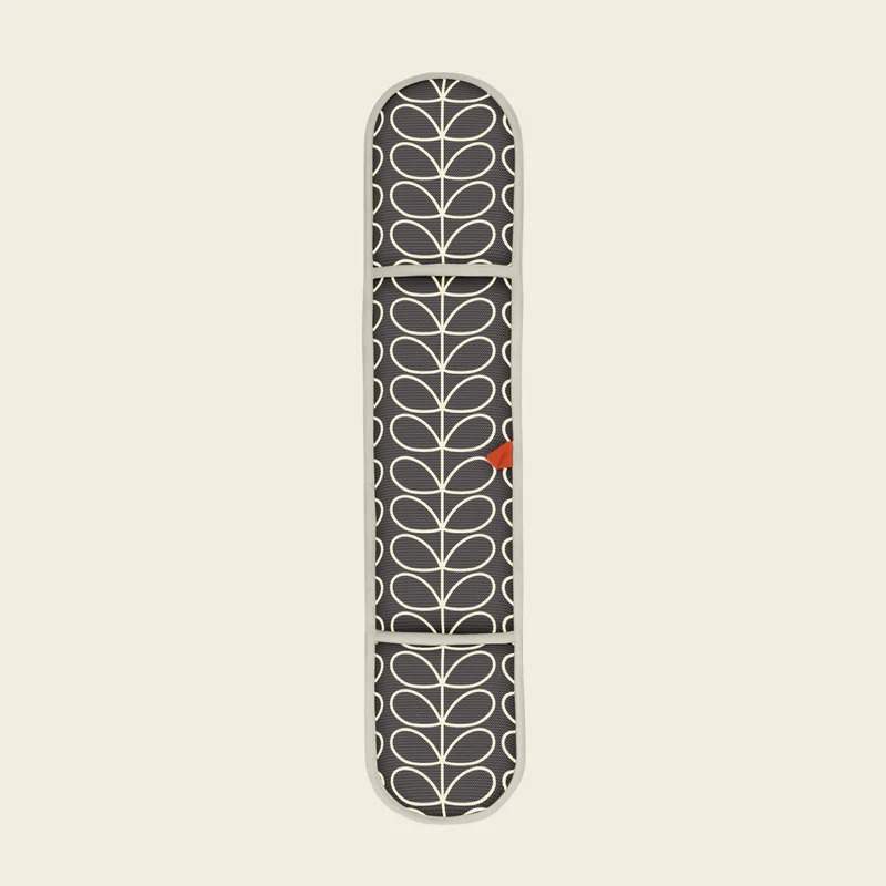 Orla Kiely Double Oven Glove Linear Stem Slate