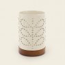 Orla Kiely Ceramic Lantern - cream