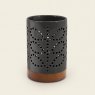 Orla Kiely Ceramic Lantern - slate