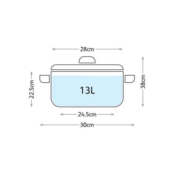 Judge Glass Lid Stockpot