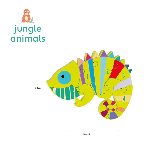 Orange Tree Chameleon Number Puzzle