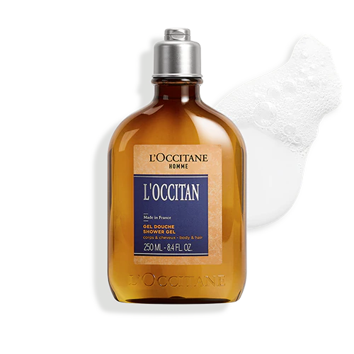 L'Occitane Homme Shower Gel For Hair & Body 250ml