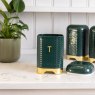 Lovello Hunter Green Tea Canister