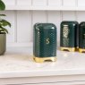 Lovello Hunter Green Sugar Canister