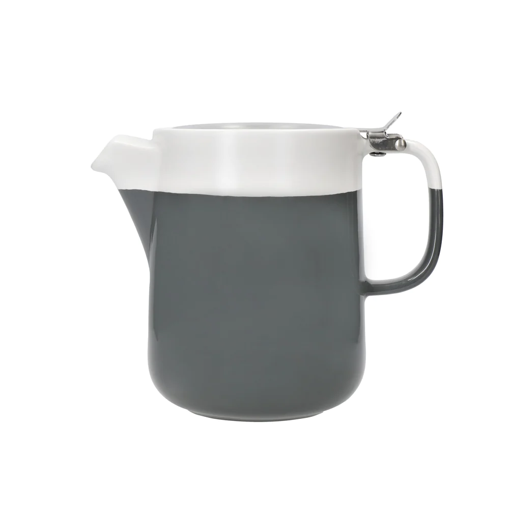 La Cafetière Barcelona Teapot with Infuser - Cool Grey