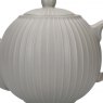 London Pottery Globe Textured Teapot with Strainer, 4-Cup, Grey