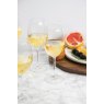 Mikasa Julie Crystal White Wine Glasses Set of 4