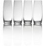 Mikasa Julie Crystal Stemless Flutes Set of 4