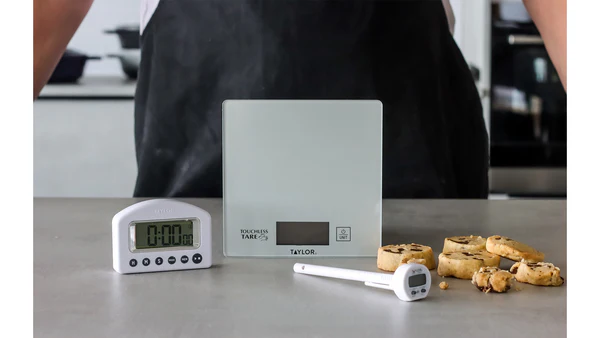 Taylor Pro 3-Piece White Kitchen Measuring Set in Gift Box