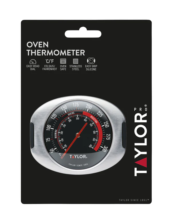 Taylor Pro Stainless Steel Leave-In Oven Thermometer