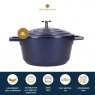 MasterClass Casserole Dish - Metallic Blue