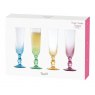 Anton Studio Designs Swirl Champagne Flutes Set of 4