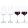 Dartington Crystal Cheers Red Wine Glasses Set of 4
