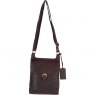 Ashwood Womens Vintage Small Leather Travel Shoulder Bag - Brandy