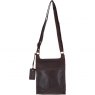 Ashwood Womens Vintage Small Leather Travel Shoulder Bag - Brandy