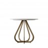 ELIDIR Dining Table Gold