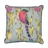 HERITAGE Bird Cushion Teal