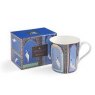 Sara Miller India Mug Lattice Window's Indigo