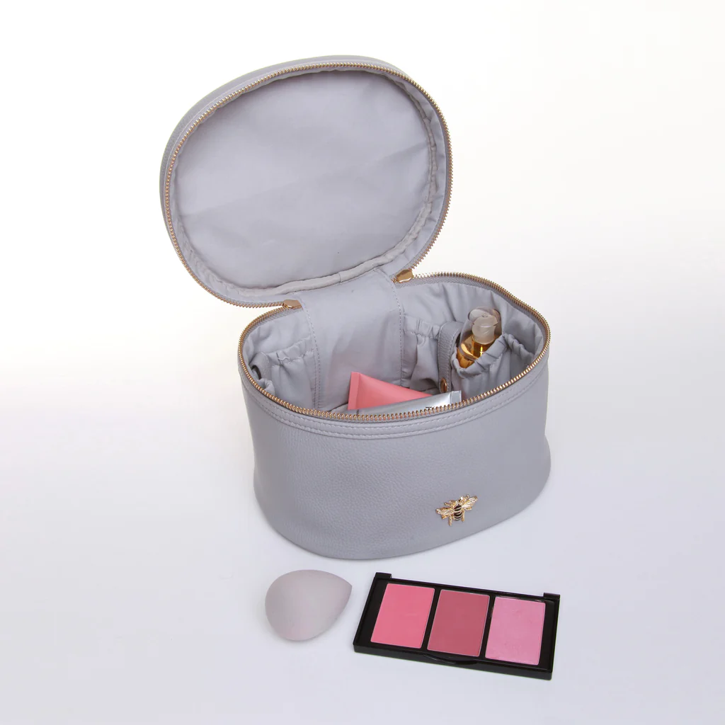 Alice Wheeler London Grey Vanity Beauty Case