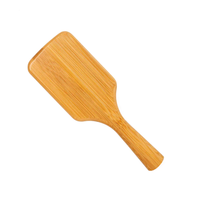 Eco Bath Bamboo Hair Brush Wooden Pins