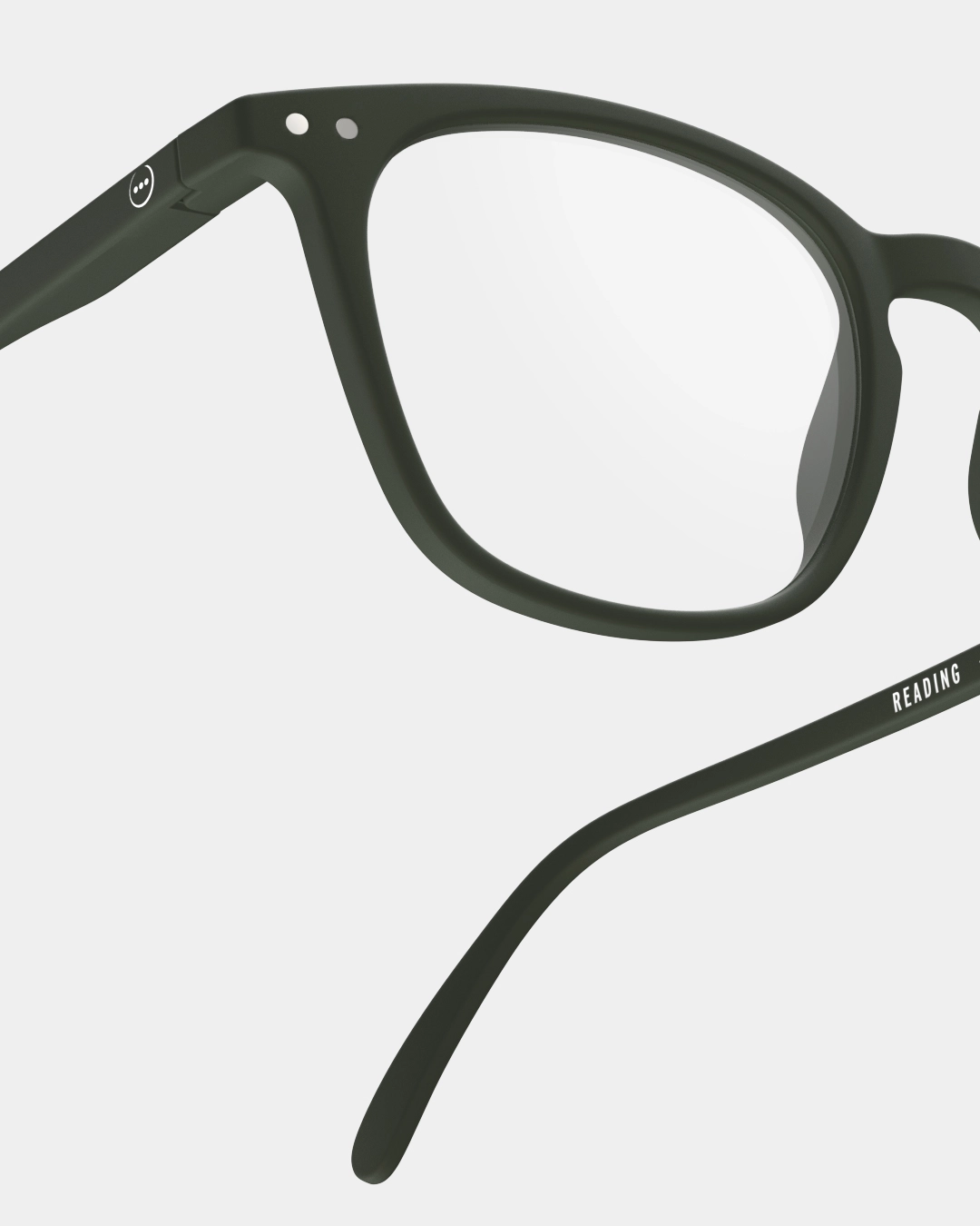 IZIPIZI #E Khaki Green Reading Glasses